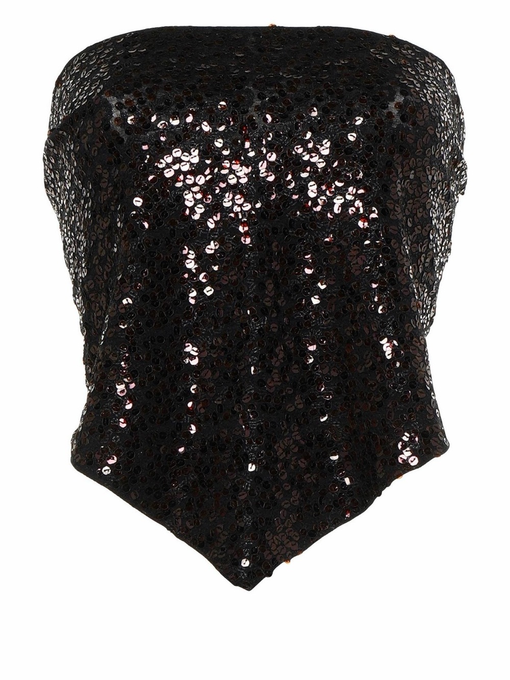 BRUNELLO CUCINELLI
Tops
ONESIZE (INT) - Sequin Strapless Handkerchief Hem